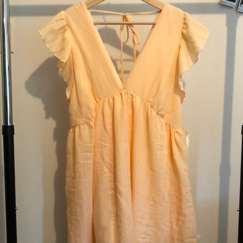 Altar’d State Mango Dress. NEVER WORN. Size M.